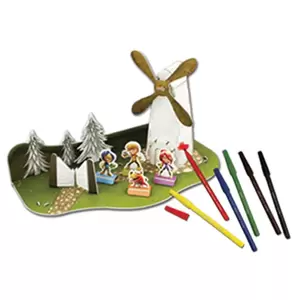 Adel 3d Mill Puzzle Jigsaws & Puzzles Jigsaws & Puzzles