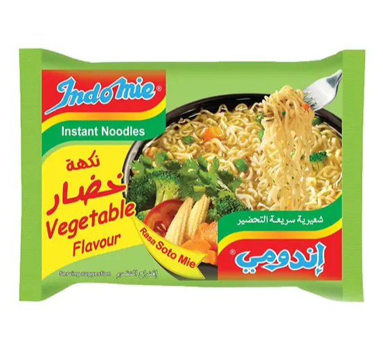Indomie Vegetable Noodles 75g,5x8packs