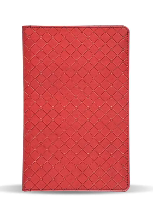 Executive Bill Folders Maroon Color, Italian PU Covers with Magnetic Flap, Pen Holder, Round Corners, Gift Box, 155 x 245 mm - FSCLBFMRD2