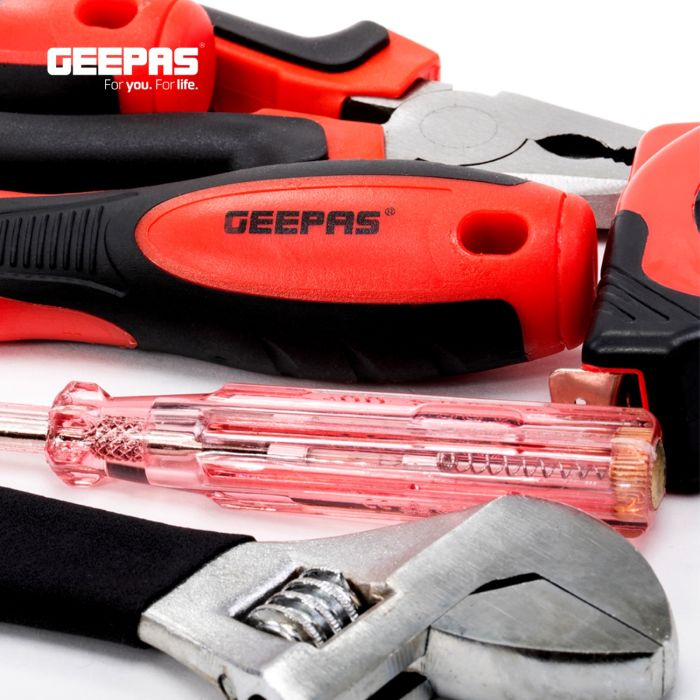 8pcs Premium Hand Tool Set - Indispensable Combo Tool Kit Ideal For DIY, Workshop & Garage Repairs