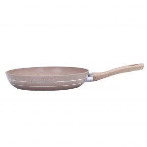 Royalford 28Cm Smart Fry Pan - Granite - Beige