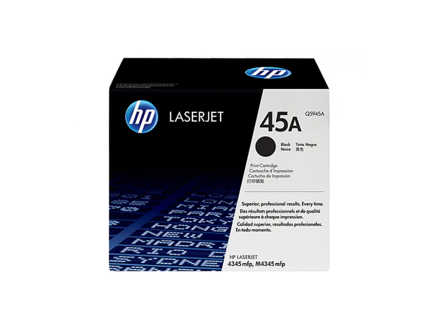 HP 45A Black Original LaserJet Toner Cartridge (Q5945A)