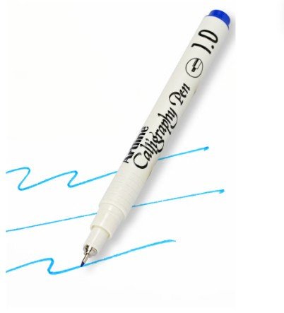 Artline EK241 Calligraphy Writing Pen 1.0mm Blue