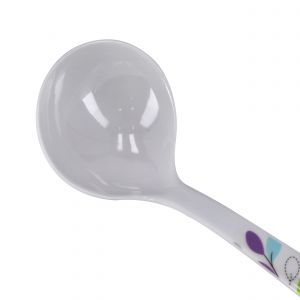 Royalford Melamine Soup Spoon - Melamine - Grey