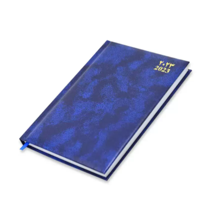 FIS Diary 2023 English (Saturday & Sunday Combined) A5 , Blue -FSDI92EN23BL