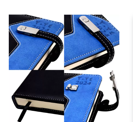 FIS Diary 2024 (Arabic/English) A5, Italian PU Sewn, Padded - FSDI135AEPU2403