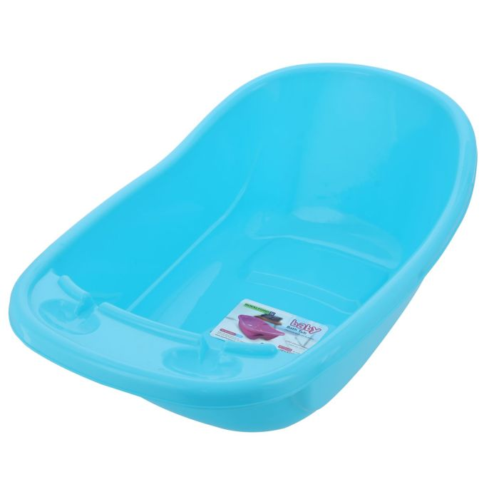 Baby Bath Tub, Good Quality Plastic Material, RF10446 | Ergonomic And Spacious, Soft Curved | Durable, Lightweight