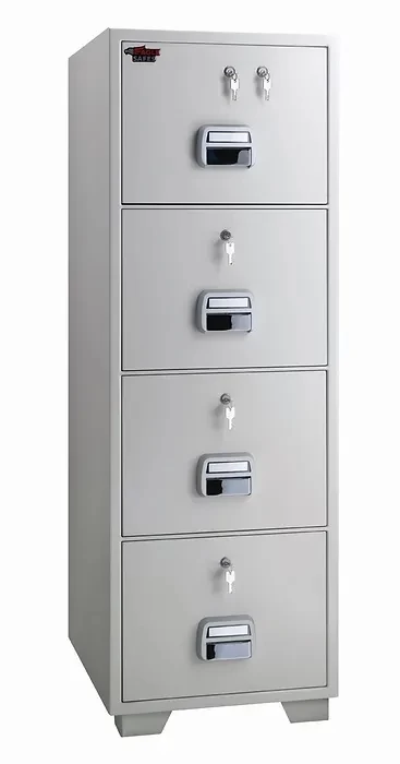 Eagle Safes FR Filing Cabinet (SF680-4TKK) - 4 Drawers - Multiple K/Ls