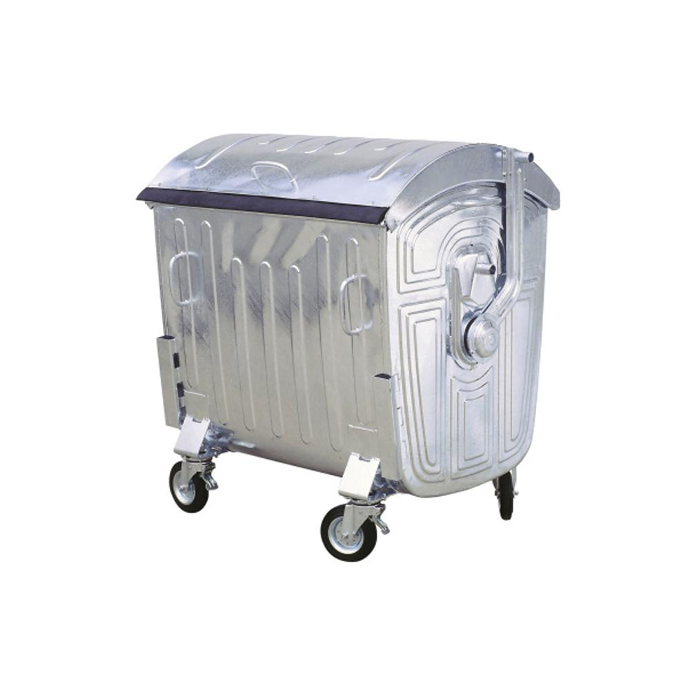 AKC | Galvanized Metal Garbage Bin | 1200LTR