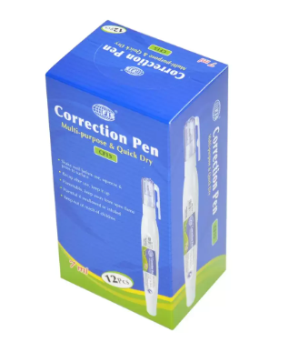Fis Correction Pen, 12 Pieces