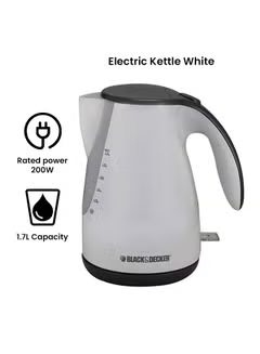 Concealed Coil Kettle, 2000W 1.7 L 2000.0 W ,JC72-B5 White