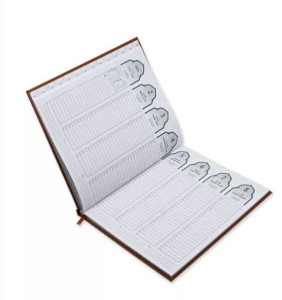 FIS 2023 Executive Diary (Arabic/English/French) Vinyl 1-Side Padded Black - FSDI89AEFV23BR