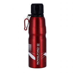 Royalford Vacuum Water Bottle - Stainless Steel - Red - 750 ML