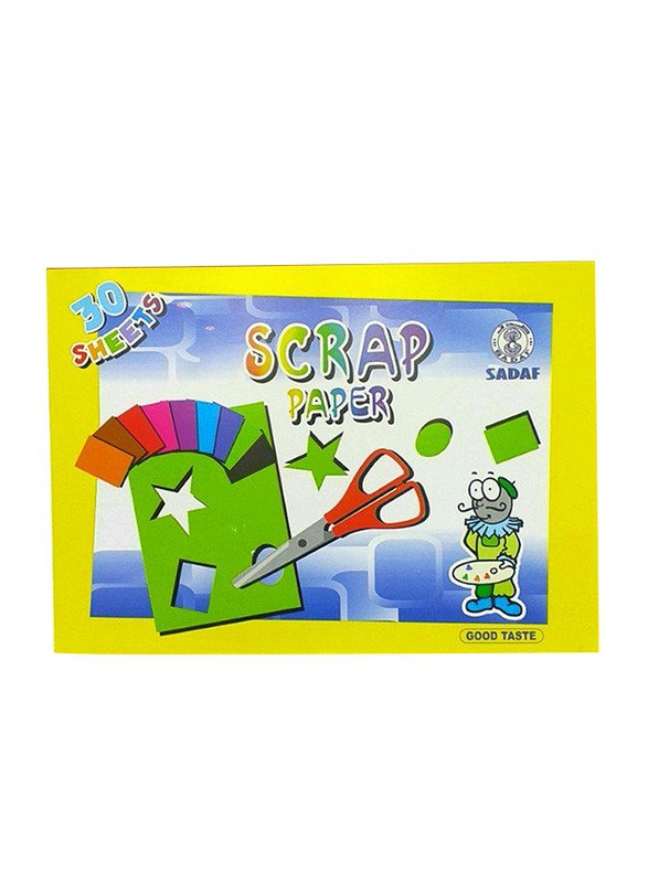 SADAF CONSTRUCTION BOOK COLOUR 30SHEET A4 PD-106
