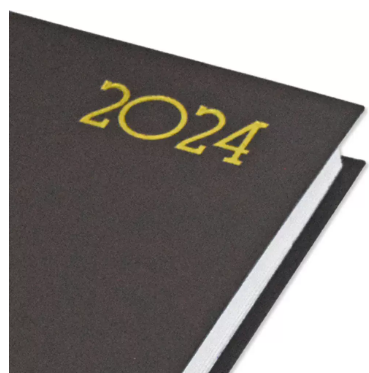 FIS A5 Diary 2024 Chocolate (French) - FSDI29FR24CH