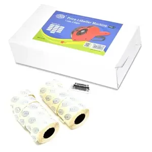 FIS ITALIAN Label Machine 6-1RE FSPX22X12MM+INK ROLLER PRIKSM (SET) - FSSQPX6-1RE