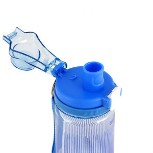 Royalford Water Bottle - Plastic - Blue - 850 ML