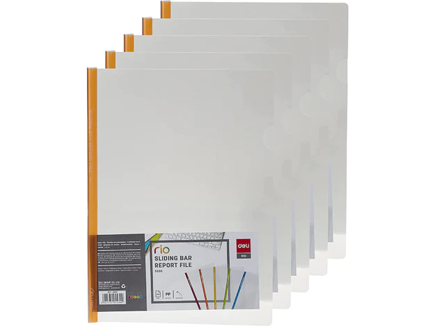 Deli Transparent Slide Bar Set 5/pack - 5530