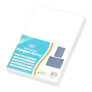 FIS Blue Polyurethane For Unisex - Passport Wallet - FSGNOBL