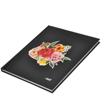 LIGHT Pack of 5 Hard Cover Notebook Single Line,9X7 Inches (22.86 X 20.32 CM),100 Sheets -LINB971710