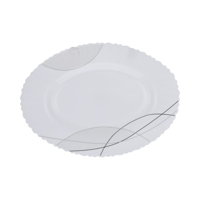 50 Pcs Opalware Dinner Set, RF10201 | Assorted Design | Lightweight, Beautiful Design Opal Dishes Sets Service For 6