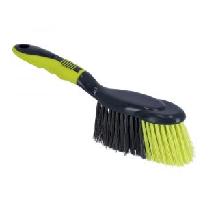 ROYALFORD DUST PAN & BRUSH - PLASTIC - GREEN
