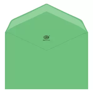 FIS Color Envelopes, Glued, Neon Lemon Colors, Pack of 50 Pcs. 145 x 200 mm, 80 GSM - FSEC8025GLE50