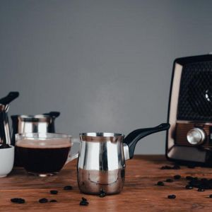 Royalford Coffee Warmer Set - Stainless Steel - Silver - 250 ML, 450 ML, 850 ML