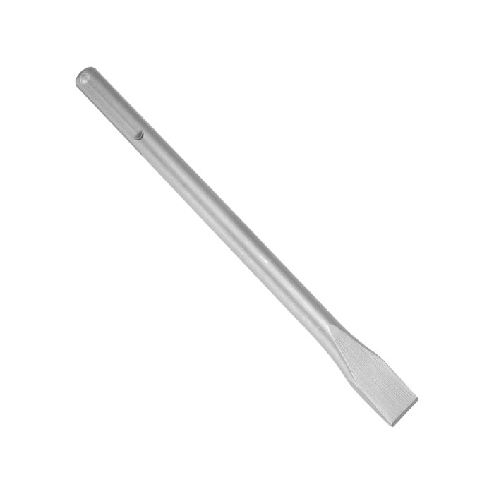Geepas SDS Max Chisel Flat - 25mm Wide & 400mm Long, Perfect For Compacting, Grooving, Cutting & More | Compatible For Drill, Rotary Hammers, And Impact Hammer