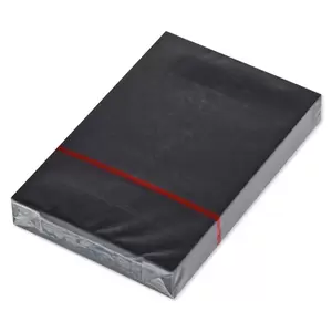 FISSticky Note Pad, 3X2 inches, Pack of 12, Black, 100 Sheets -FSPO32BK