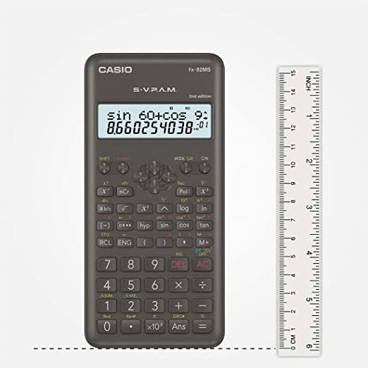 Casio FX-82MS-2Nd Edition Scientific Calculator 2-Line Display