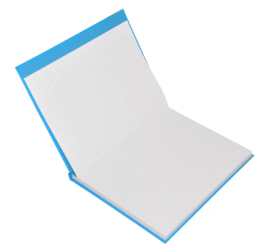 LIGHT Hard Cover Notebook 100 Sheets, Size:9X7 Inches (22.86 X 20.32 CM) -LINB971001304