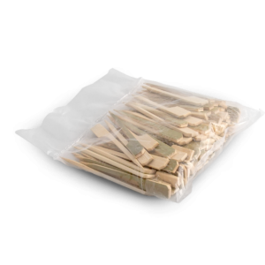 Falcon Bamboo Paddle Picks 9 CM (10 Packs X 100 Pieces)