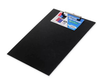 FIS Pack of 7 Clip Boards PP Foolscap Size, Color: Assorted -FSCBPPFSASST