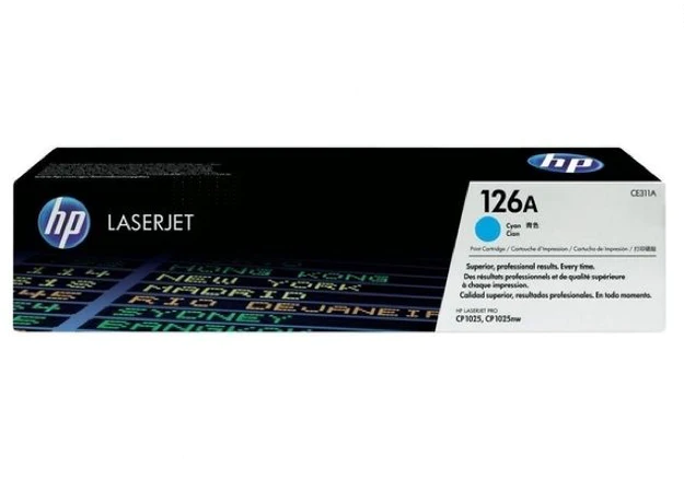HP 126A Cyan Toner Cartridge (CE311A)