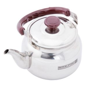 Royalford Stove Top Tea Kettle - Stainless Steel - Silver - 2 Ltr