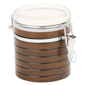 Royalford Coffee Container - Wooden - 570 ml