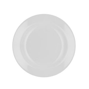 Royalford 10"Round Dinner Plate 1X30 - Melamine - White