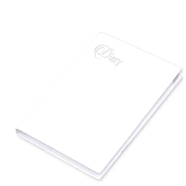 Fis 2024 Pocket Diary English With Pvc Soft Cover White -FSDI09E24WH