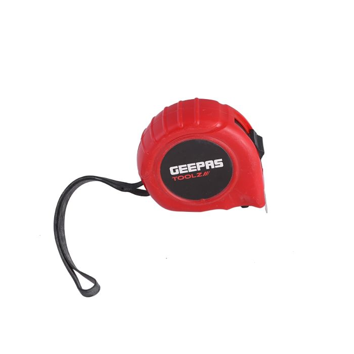 Geepas 3M, 16mm Measuring Tape | Pocket Tape With ABS Construction Plastic Shell |Rubber Coating Makes It Resistant To Abrasion | +-0.2mm Accuracy | British & Metric Graduation
