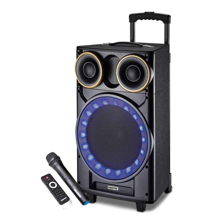 Geepas GMS8533 Rechargeable Trolley Speaker