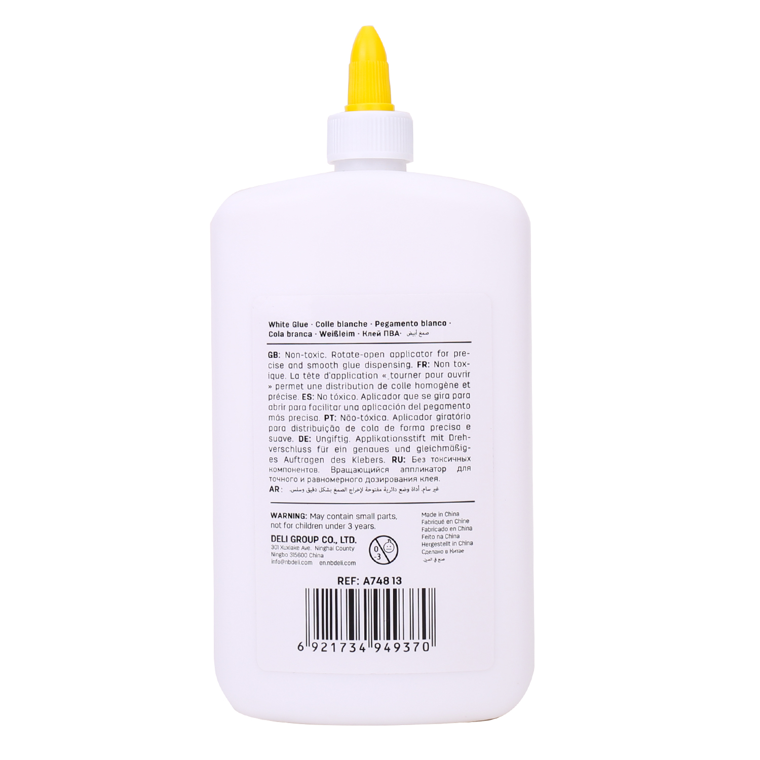 Deli EA74813 White Glue 500Ml