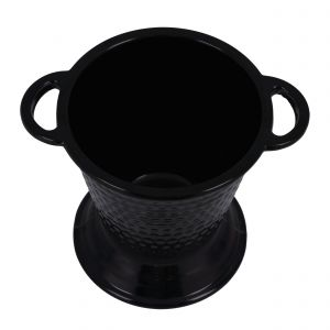 Royalford 6" Biza Bucket - Melamine - Black