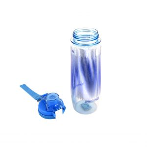 Royalford Water Bottle - Plastic - Blue - 850 ML