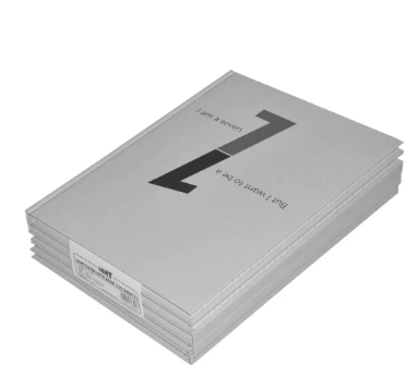 LIGHT Pack of 5 Hard Cover Note Book, Size A4, 100 Sheets - LINBA41001303