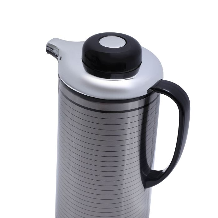 Royalford RF5752 1L Vacuum Flask - Heat Insulated Thermos For Keeping Hot/Cold Long Hour Heat/Cold Retention, Multi-Walled, Hot Water, Tea, Beverage | Ideal For Social Occasion, Commercial & Outings