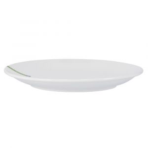 Royalford Magnesia Dinner Plate - Porcelain - White - 7 INCH