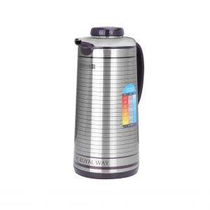 Royalford 16L Vacuum Flask - Stainless Steel - Silver - 16 LITER