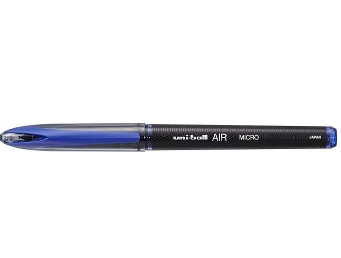Uni-Ball UB-188-L Roller Ball Pen Air-Tip 0.35-0.5mm, Blue