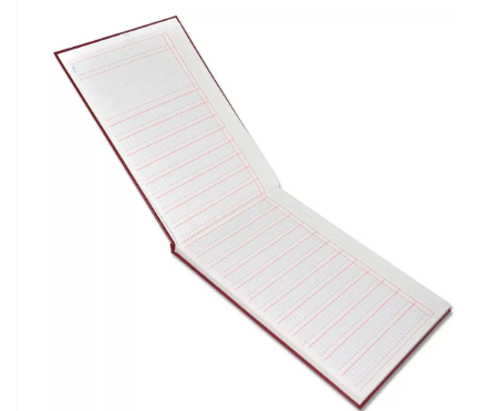 96-Sheets FIS Analysis Book 20Column, 100GSM, 345x250 mm, Maroon - FSAN20